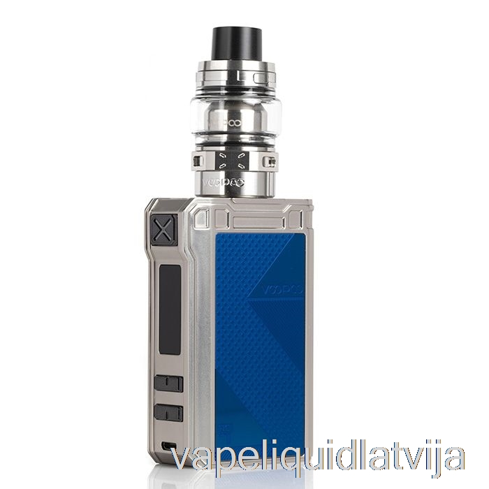 Voopoo Alpha Zip Mini 120w & Maat Tvertnes Sākuma Komplekts Nr. 7 Zils Vape šķidrums